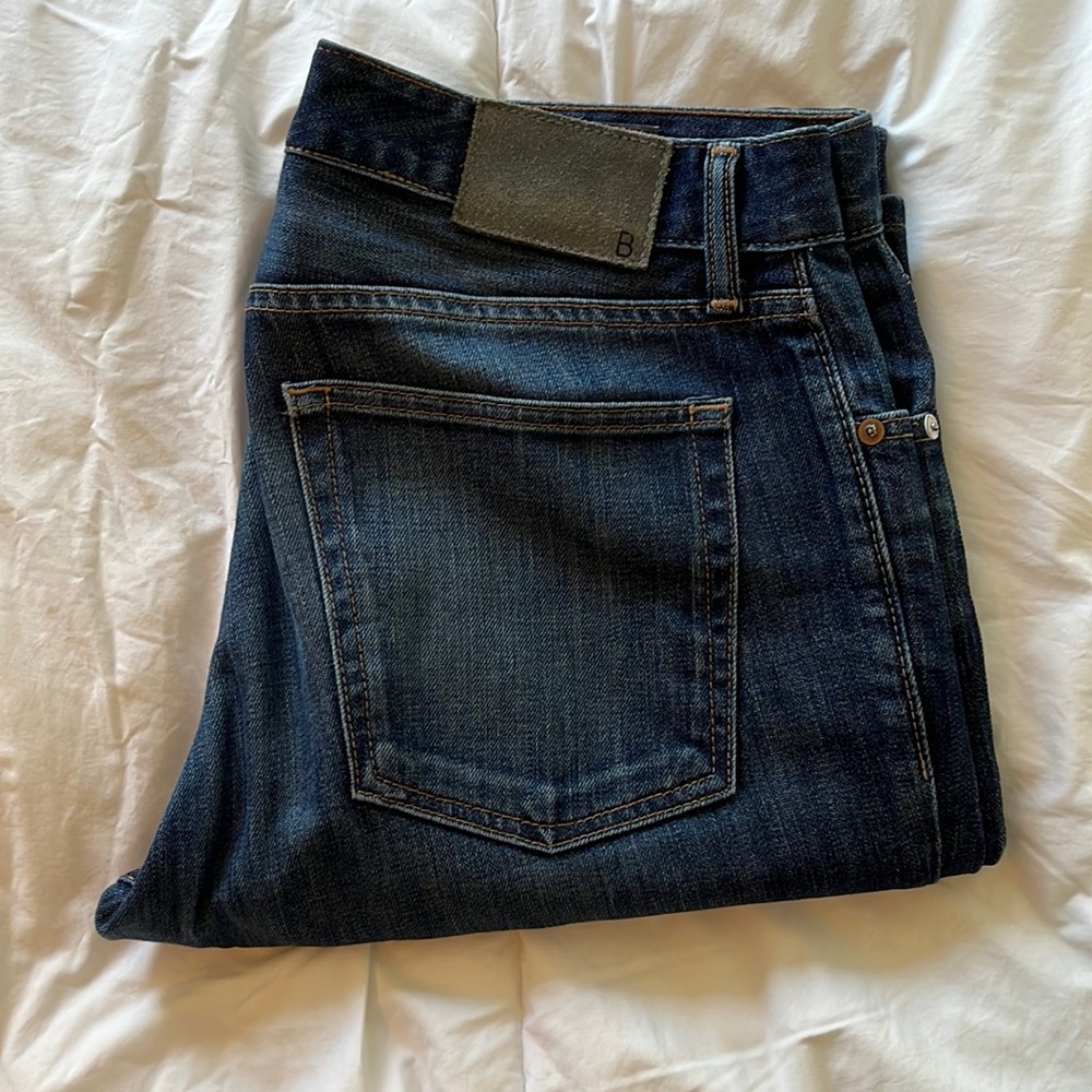 Mens Bonobos Medium Wash (Roanoke) Boot Cut Jeans